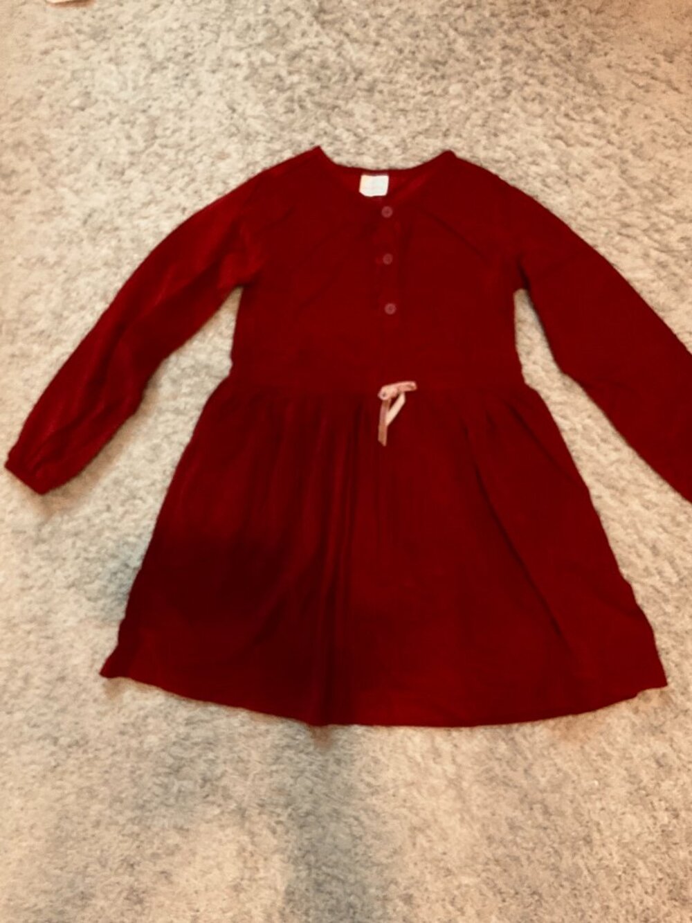 Hanna Andersson Corduroy Dress. Size  150 (US 12).